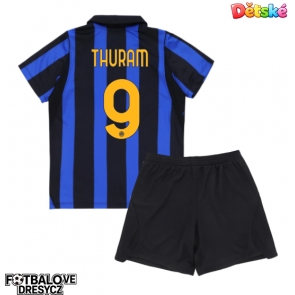 Inter Milan Marcus Thuram #9 Dětské Domácí dres komplet 2026-27 Krátký Rukáv (+ trenýrky)